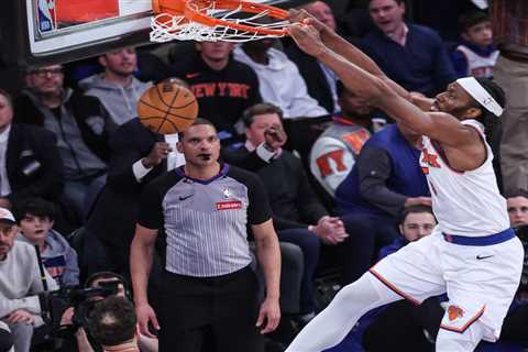 Precious Achiuwa visits former high school one day after best game as a Knick
