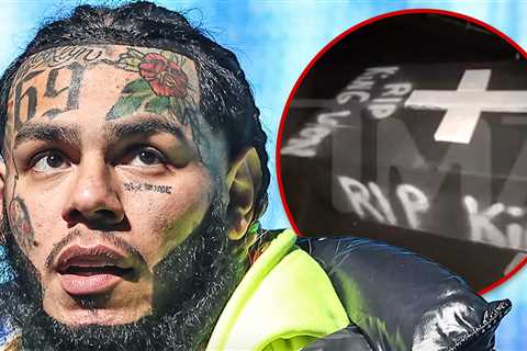 Tekashi 6ix9ine Receives Fake King Von Casket at his Home, Cops Investigate