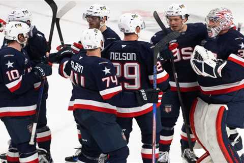 Team USA hits strong first note, but music will be blaring vs. Canada
