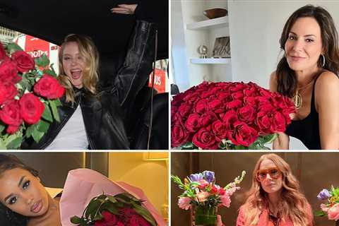 Babes Showered With Flowers ... So Scent-Sational!