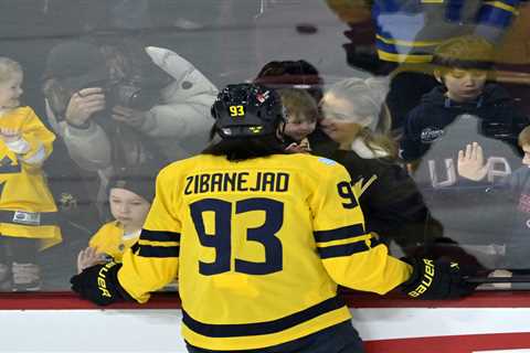 Mika Zibanejad shares emotional moment with family before scoring 4 Nations goal