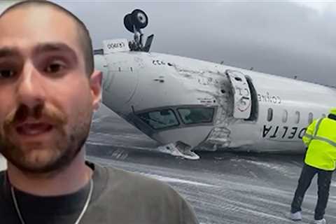 Toronto Crash Survivor Details Plane's Flip & Evacuation, 'Hanging Like Bats'