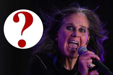 Ozzy Osbourne Shares Black Sabbath Reunion Performance Plans