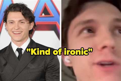 Tom Holland Had The Most Awkward Experience Trying To Buy His Own Non-Alcoholic Beer, And I’m Kind..