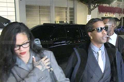 A$AP Rocky and Rihanna Celebrate Court Victory at Dinner in Beverly Hills
