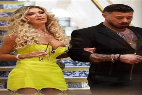 Christine McGuinness stuns in neon mini-dress with BFF Duncan James