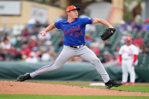 The simple math equation Blade Tidwell hopes will get him his Mets chance