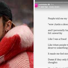 Justin Bieber Posted An Emotional Message About Feeling Like A Fraud, And It's Honestly Relatable