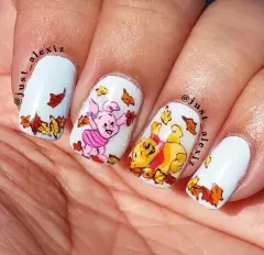 Winnie The Pooh Nails – Cute & Trendy Designs - Gloss And Vibes