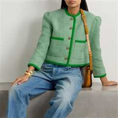 Dorian Cropped Cotton-Canvas Jacket: Workwear Report for Monday