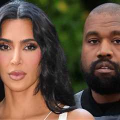 Kim Kardashian Worried About Impact of Kanye's Online Rants on Their Kids