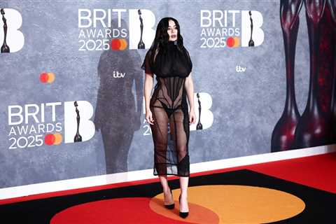 Charli XCX Jokes ‘We’re in the Era of Free the Nipple’ in Stunning, Sheer Dress at 2025 BRIT Awards