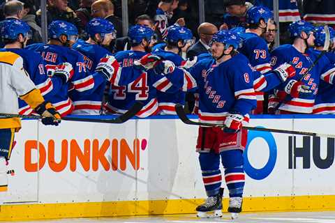 J.T. Miller, Jonathan Quick carry Rangers to shutout win over Predators in boost to wild-card push