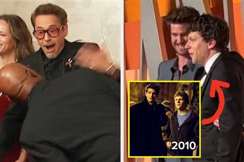 The 2025 Oscars Featured Several Adorable Cast Reunions Both Onstage And Behind The Scenes, So Here ..
