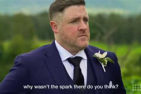 Groom on Married At First Sight Australia Left Furious with Matched Bride