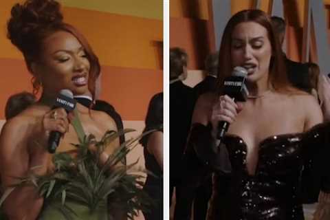 An Extremely Awkward Megan Thee Stallion Interview Is Going Viral From An Oscars Afterparty