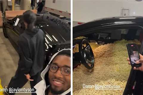 Cavs Fill Rookie's Car W/ Popcorn, Donovan Mitchell Foreshadows During Game