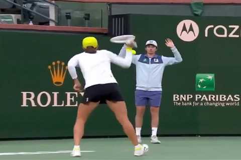 Tennis star Iga Swiatek slammed for smashing ball at ball kid during meltdown: ‘Poor sportsmanship’