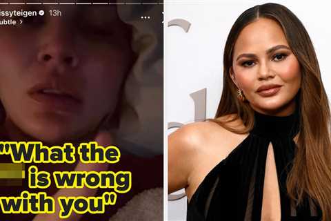 Chrissy Teigen Reacts To Miserable People Commenting On Her Appearance