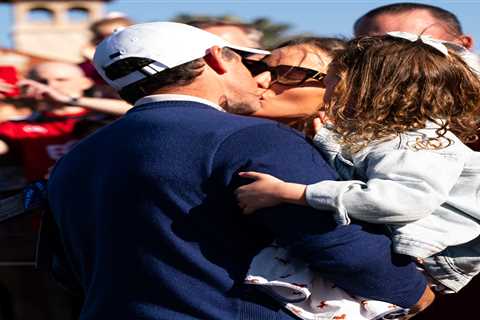 Rory McIlroy, wife Erica Stoll seem to be going strong after divorce saga with celebratory kiss at..