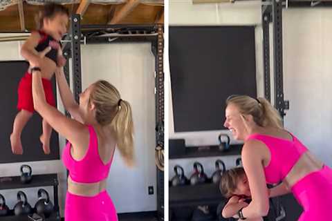 Brittany Mahomes Shows Off Postpartum Body in Gym Selfie