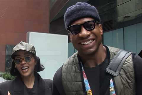 Newlyweds Jonathan Majors & Meagan Good Drop Hint About Baby Plans