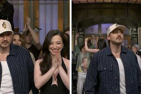 Morgan Wallen Walks Off 'SNL' Stage During End Credits