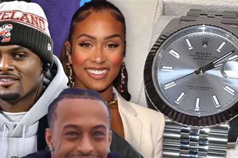 Deshaun Watson's Fiancée Gifts Brother Rolex For 'Man of Honor' Request