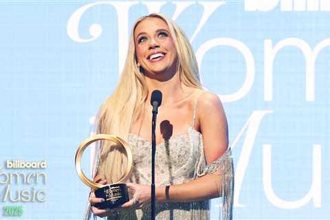 Megan Moroney Accepts the Rulebreaker Award | Billboard Women In Music 2025