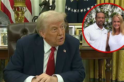 President Trump Approves Tiger Woods, Vanessa Trump Relationship