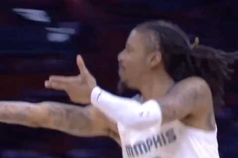 Ja Morant does gun celebration again before hitting Grizzlies game-winner at the buzzer