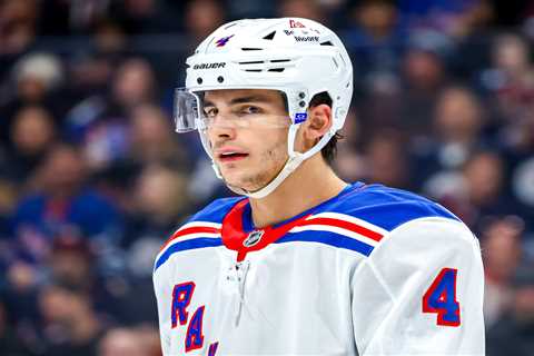 Braden Schneider’s growth providing Rangers needed consistency