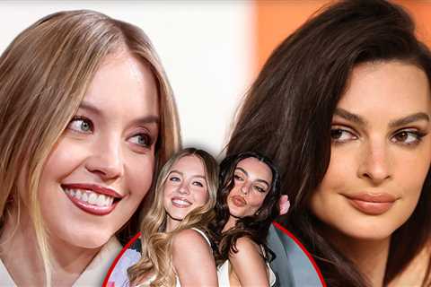 Sydney Sweeney & Emily Ratajkowski Wear Matching Dresses For Modeling Shoot