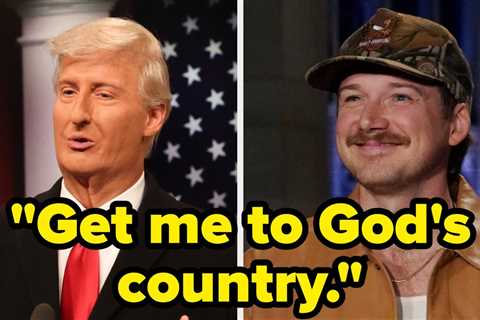 SNL Roasted Morgan Wallen's Controversial Exit Across Several Sketches Last Night