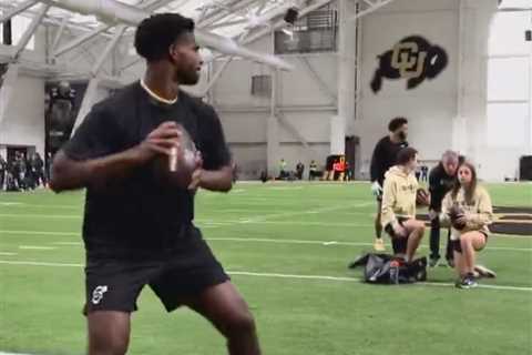 Giants’ Darius Slayton backs Shedeur Sanders after pro day criticism ahead of 2025 NFL Draft