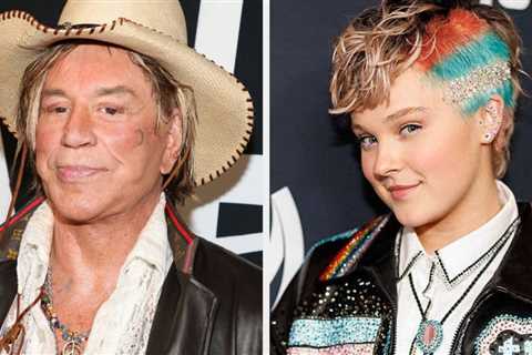 Mickey Rourke Received A Warning Over Homophobic Remarks Toward JoJo Siwa On Big Brother UK, And It ..