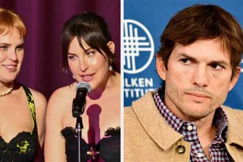 Demi Moore’s Daughters Made Some Super Rare Comments About Their Ex-Stepdad, Ashton Kutcher, And I..