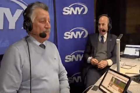 Keith Hernandez suffers ‘a little upchuck’ live on air during Mets broadcast
