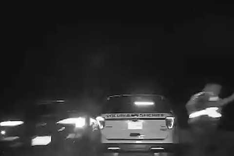 Speeding SUV Smashes Into Florida Cop Car at High Speed, on Dashcam Video