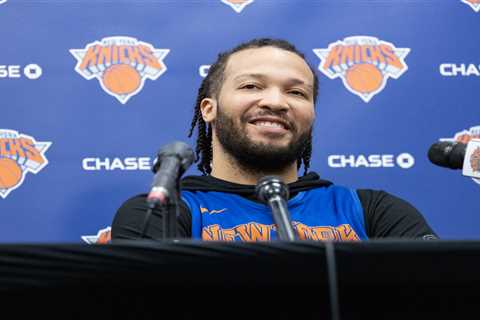 Jalen Brunson is in a Knicks playoff class of his own