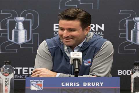 Rangers give GM Chris Drury multi-year contract extension after disastrous season