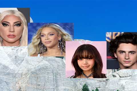 Which four pop-culture icons deserve to be on their own Mt. Rushmore?