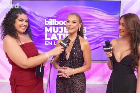 Olga Tañón Talks Working With Samo On “Sin Ti,” How She Achieves Successful 40 Year Career |..