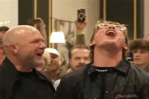 Fired-up Jaxson Dart celebrates Giants pick in jubilant NFL draft scene