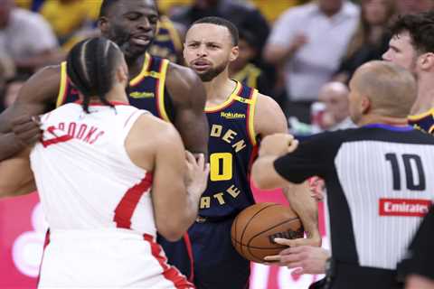 Warriors’ Draymond Green in middle of foul controversy before game-saving stop in Game 4 win
