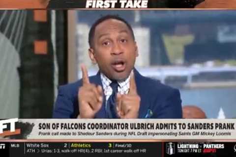 Jeff Ulbrich’s son deserves ‘ass-whipping’ for ‘cruel’ Shedeur Sanders prank: Stephen A. Smith