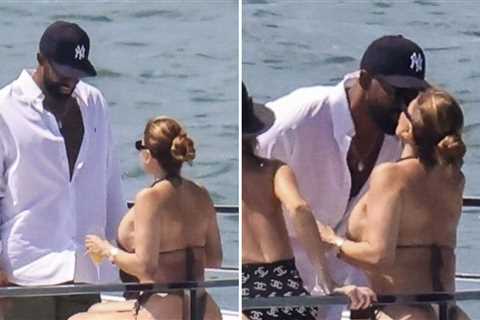 Larsa Pippen Packs on PDA With New BF Jeff Coby on Yacht