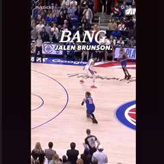 Ali Brunson went through a rollercoaster of emotions before Knicks husband Jalen’s legendary..