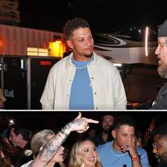 Patrick and Brittany Mahomes Party with Tom Brady and Jelly Roll in Miami