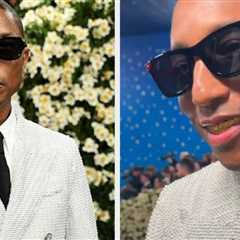 Pharrell Williams Revealed The Secret Behind His Gold Grillz At The Met Gala, And People Are..
